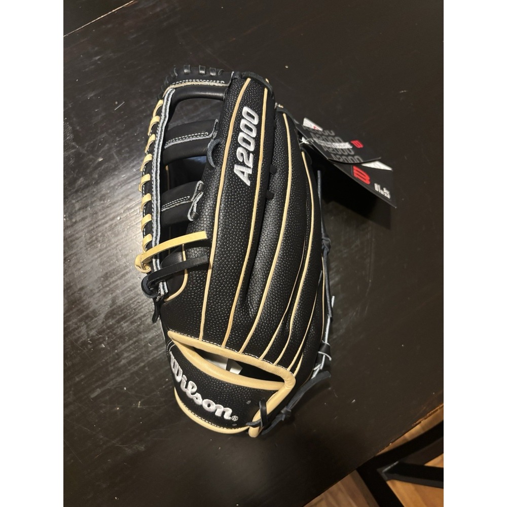 Wilson A2000 1777 12.75" Left Handed Baseball Glove Black Blonde 2025 NEW